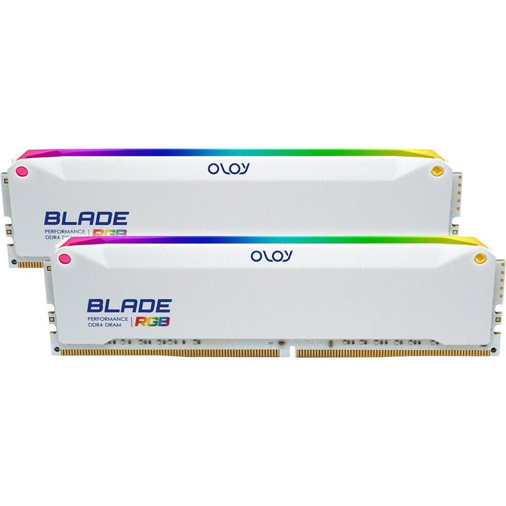 RAM DDR4 OLOY BLADE WHITE 8GB 3200 MHZ RGB